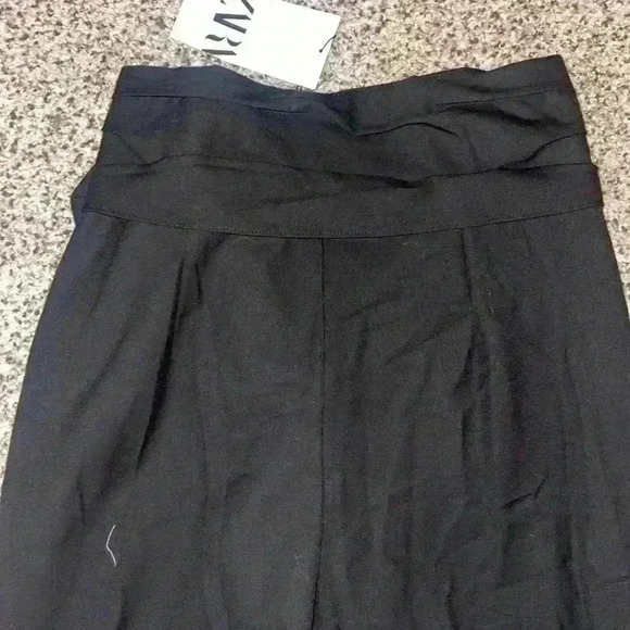 Zara Crossover Bow Pants NWT Size Small - Picture 5 of 8